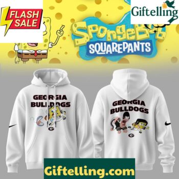 Georgia Bulldogs x SpongeBob Squarepants Special Hoodie
