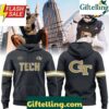 Georgia Tech Yellow Jackets Special New Hoodie Grey Steel