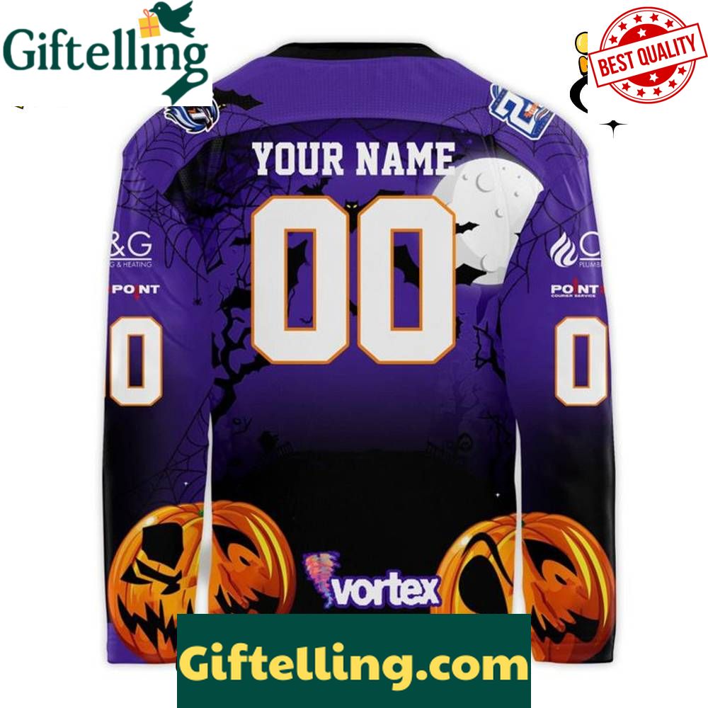 Glasgow Clan 202526 Halloween Custom Hockey Jersey