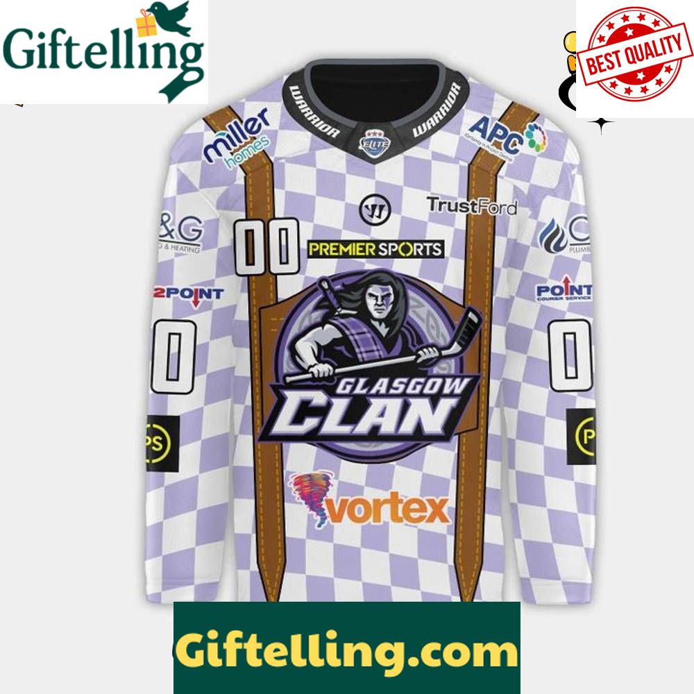 Glasgow Clan 202526 Oktoberfest Custom Hockey Jersey