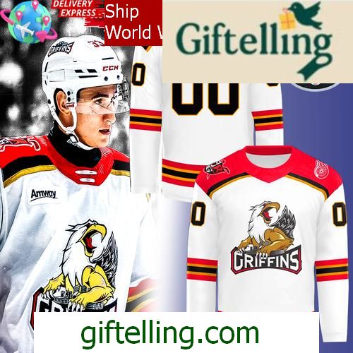 Grand Rapids Griffins 2025 Calder Cup Playoffs Official Hockey Jersey