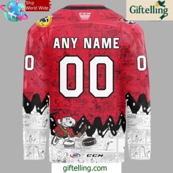 Grand Rapids Griffins 75th Anniversary of Peanuts Jersey