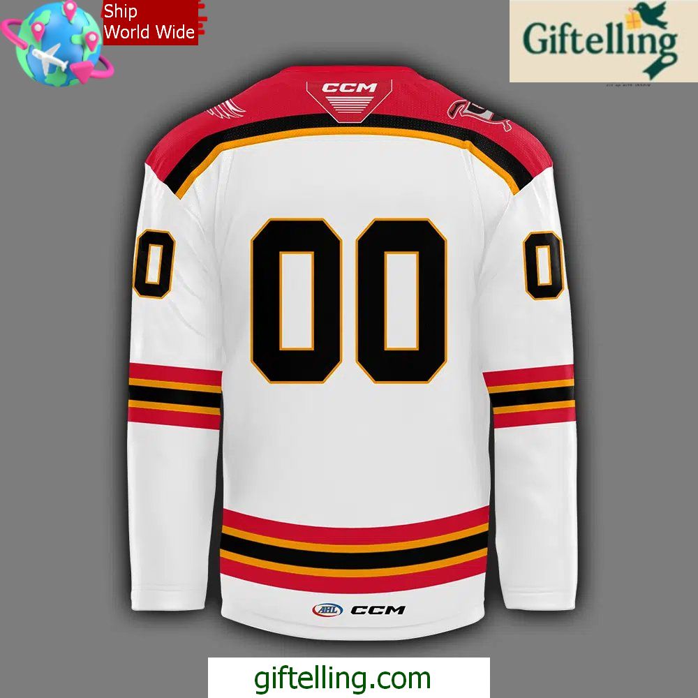 Grand Rapids Griffins CCM Quicklite 2024 White Hockey Jersey Grand Rapids Griffins CCM Quicklite 2024 White Hockey Jersey