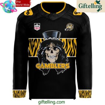 Green Bay Gamblers Hair Nation Limited Hockey Jersey