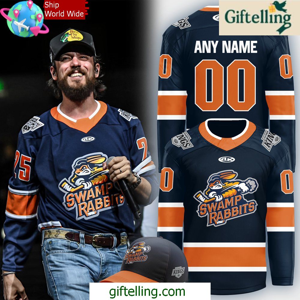 Greenville Swamp Rabbits Chris Janson 2025 Jersey