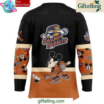 Greenville Swamp Rabbits Mickey Friends Special Hockey Jersey