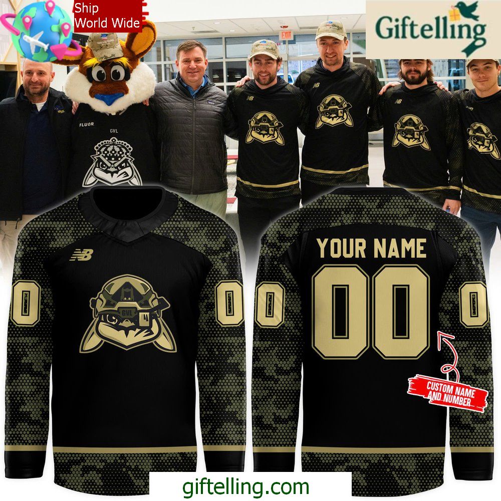 Greenville Swamp Rabbits Military Appreciation 2025 Hockey Jersey