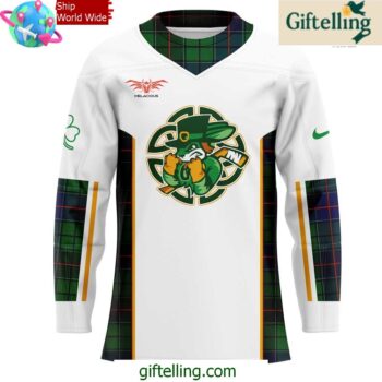 Greenville Swamp Rabbits St Patricks Day 2025 Hockey Jersey