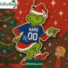 Grinch Kansas City Royals Christmas Wooden Ornament 2025