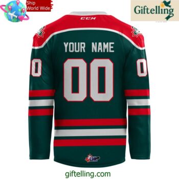 Halifax Mooseheads New 2024 Green Hockey Jersey