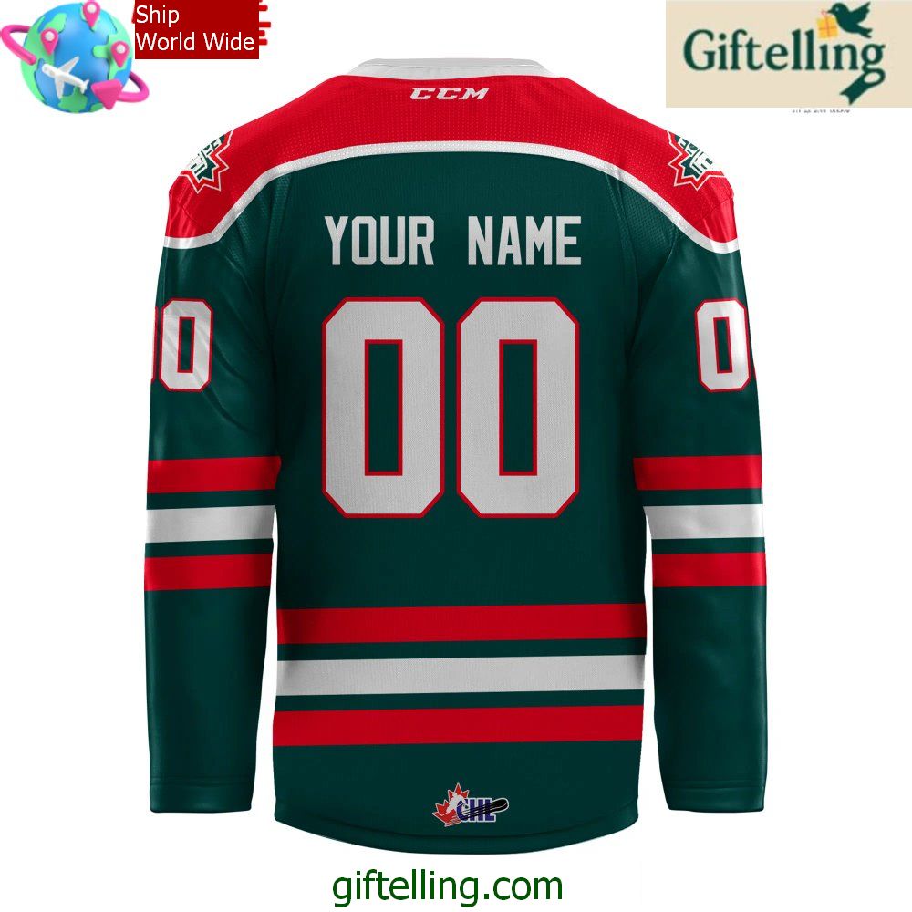Halifax Mooseheads New 2024 Green Hockey Jersey Halifax Mooseheads New 2024 Green Hockey Jersey