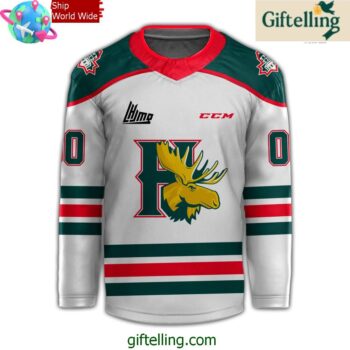 Halifax Mooseheads New 2024 White Hockey Jersey
