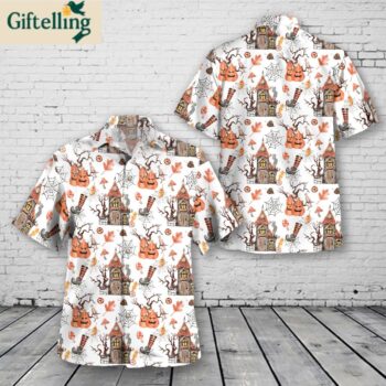 Halloween Pattern 2 Hawaiian Shirt 1