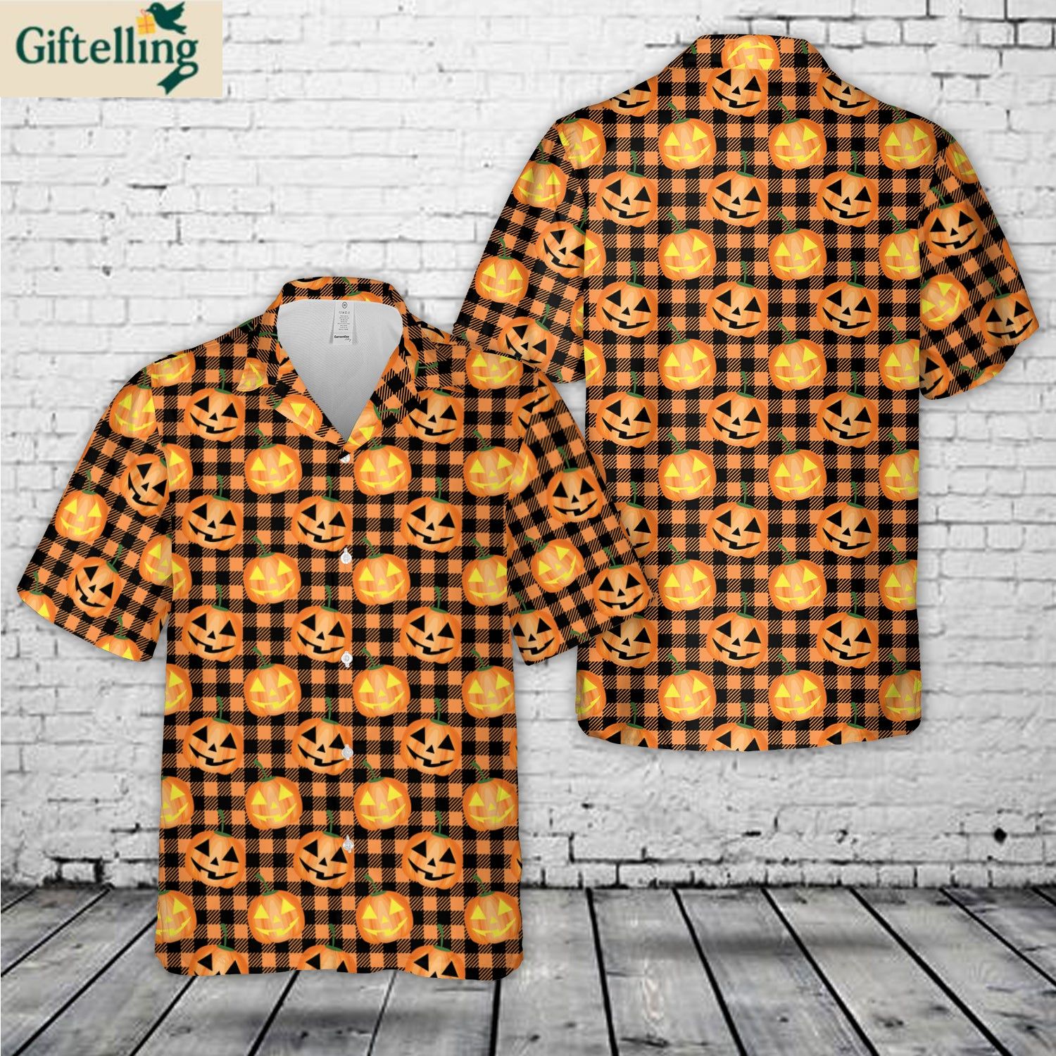 Halloween Pattern 3 Hawaiian Shirt 1 Halloween Pattern 3 Hawaiian Shirt 1