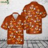 Halloween Pumpkin Basket Disc Golf Hawaiian Shirt 1