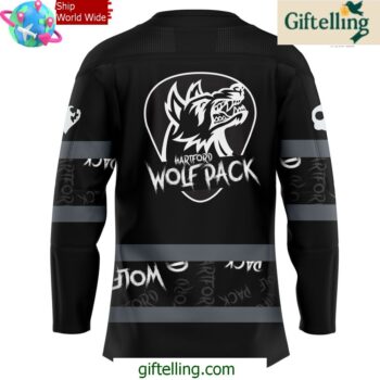 Hartford Wolf Pack Emo Night 2025 Hockey Jersey