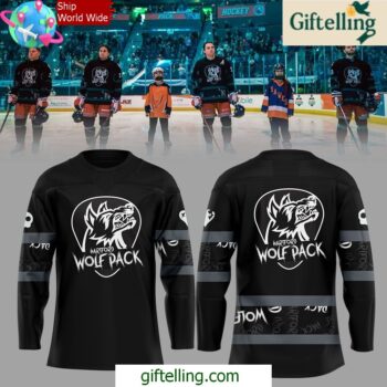 Hartford Wolf Pack Emo Night 2025 Hockey Jersey