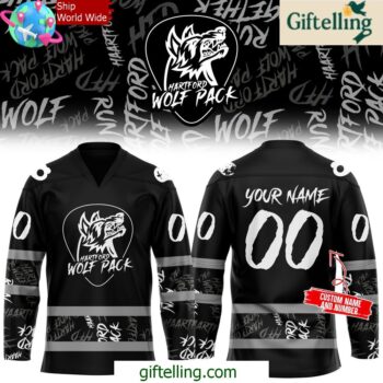 Hartford Wolf Pack Emo Night 2025 Jersey