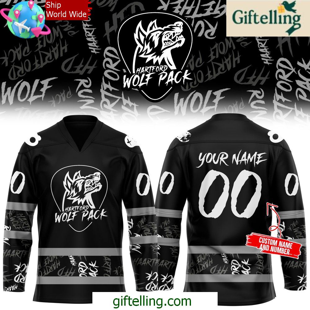 Hartford Wolf Pack Emo Night 2025 Jersey