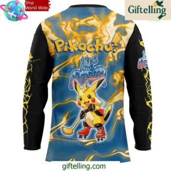 Hartford Wolf Pack Pokemon GO Special Hockey Jersey
