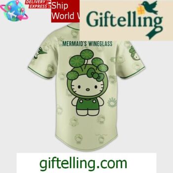 Hello Kitty x Algae Woodpeckers Limited Edition Baseball Jersey 3