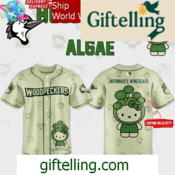 Hello Kitty x Algae Woodpeckers Limited Edition Baseball Jersey