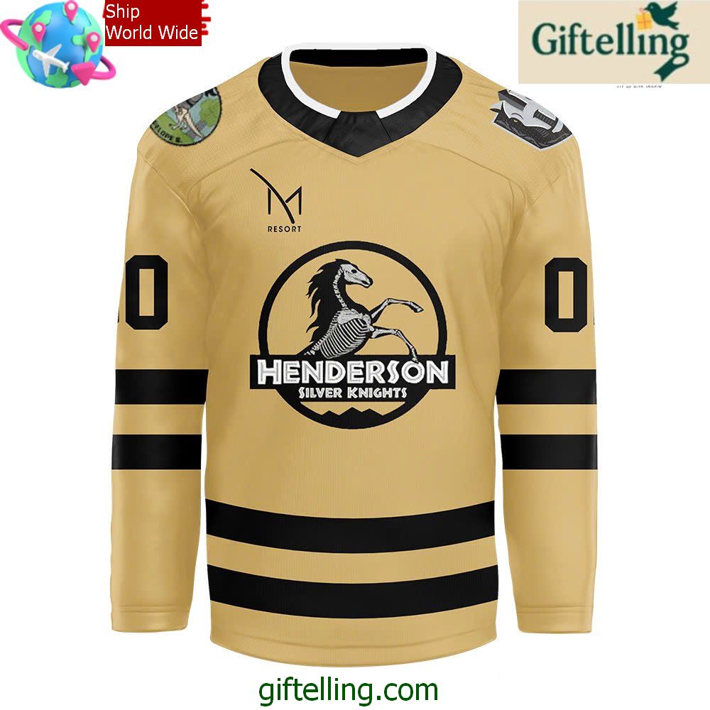 Henderson Silver Knights Jurassic Knight Special Jersey Henderson Silver Knights Jurassic Knight Special Jersey