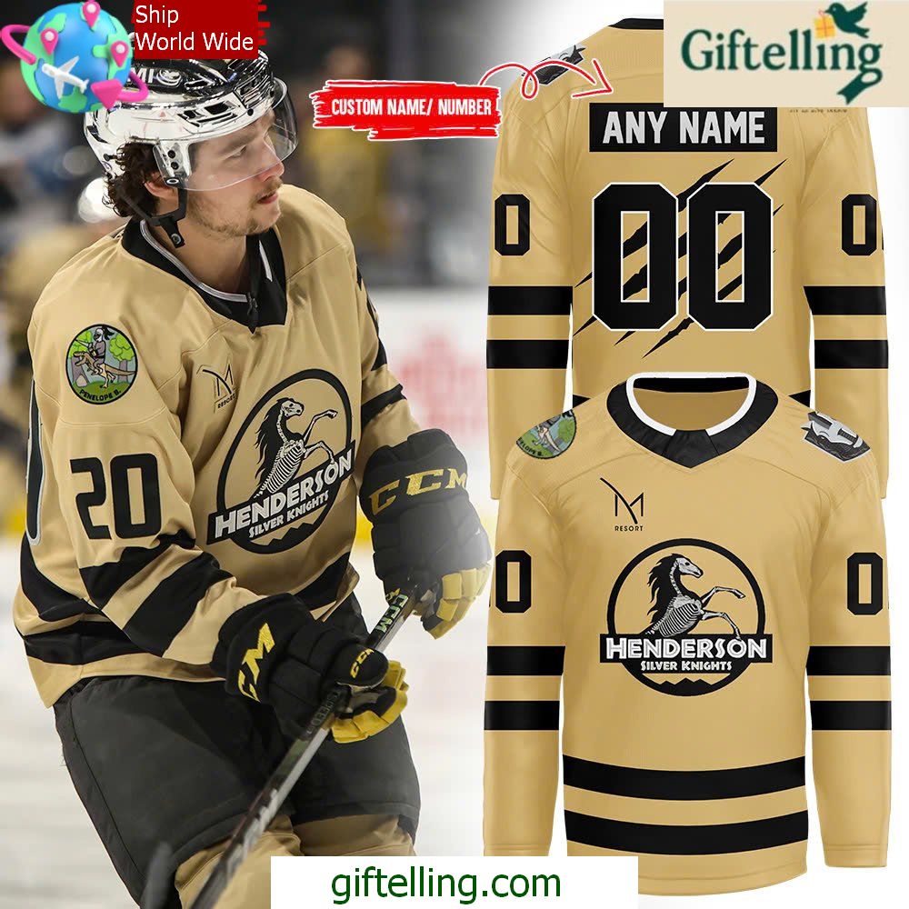Henderson Silver Knights Jurassic Knight Special Jersey