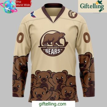 Hershey Bears Christmas Holiday Special Hockey Jersey