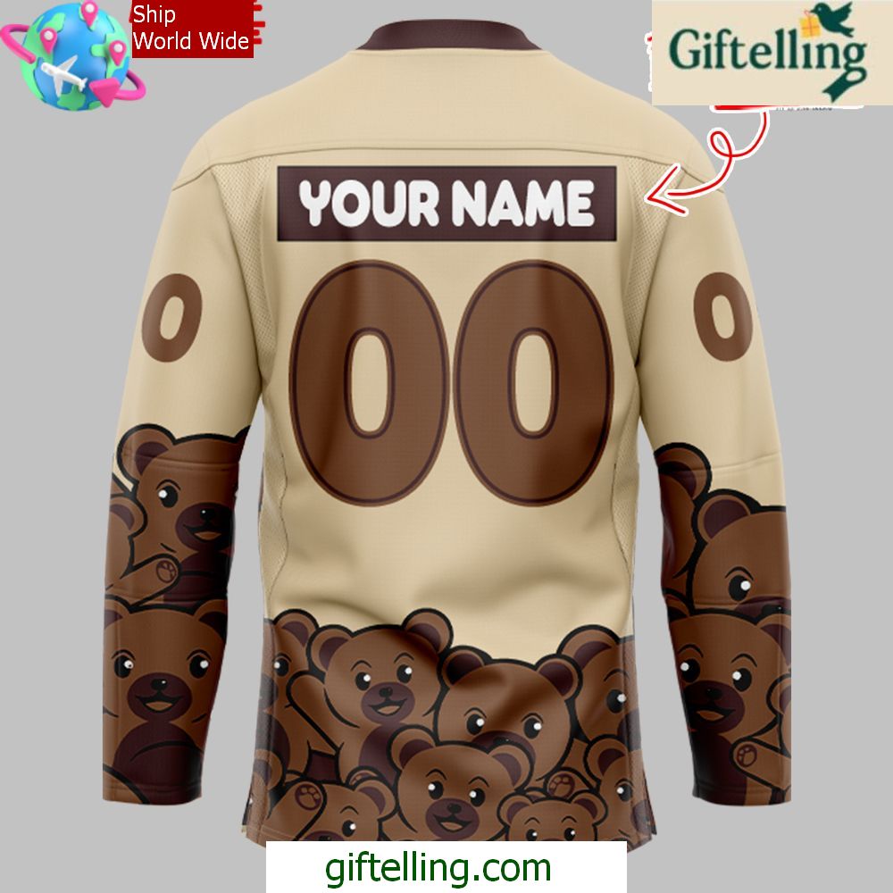 Hershey Bears Christmas Holiday Special Hockey Jersey Hershey Bears Christmas Holiday Special Hockey Jersey