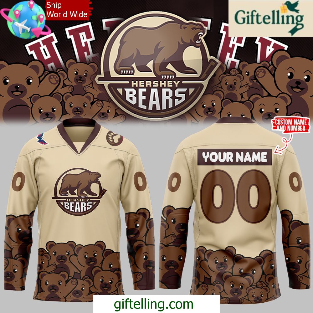 Hershey Bears Christmas Holiday Special Hockey Jersey