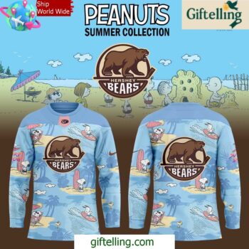 Hershey Bears Peanuts Summer Collection Hockey Jersey