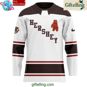 Hershey Bears our throwback Limited Edition Hockey Jersey
