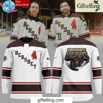Hershey Bears our throwback Limited Edition Hockey Jersey