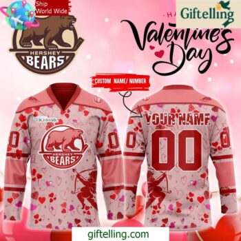 Hershey Bears x Valentines Day 2025 Hockey Jersey