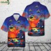 Hughes OH 6 Cayuse Halloween Hawaiian Shirt 1