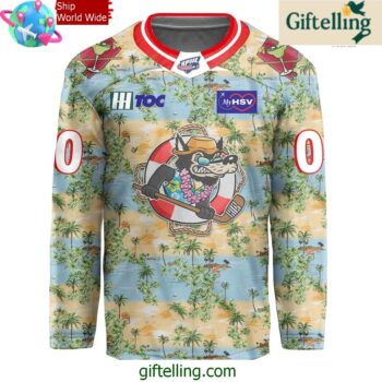 Huntsville Havoc Margaritaville Night 2025 Hockey Jersey 2