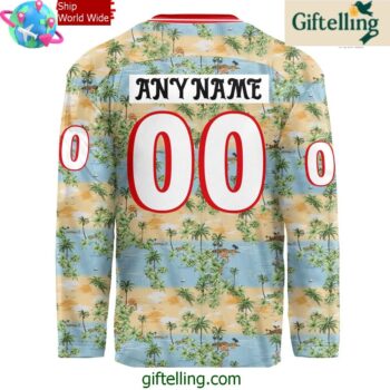 Huntsville Havoc Margaritaville Night 2025 Hockey Jersey 3