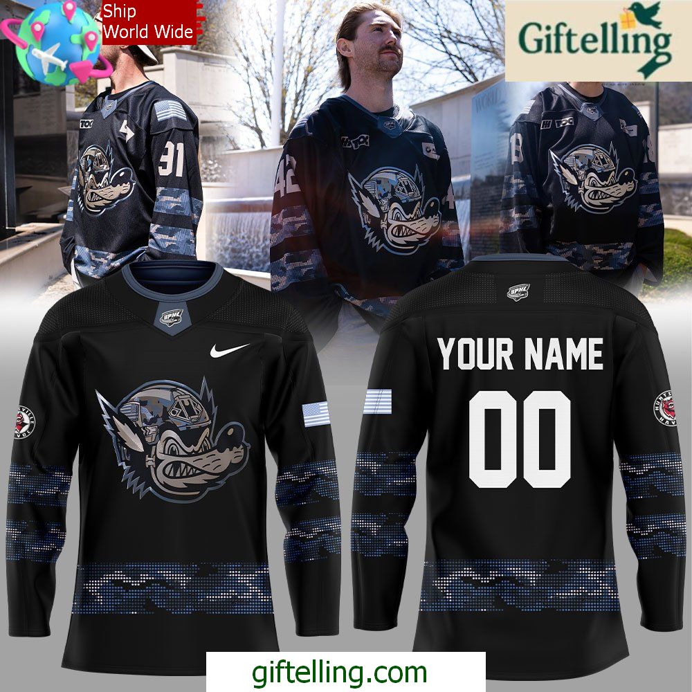 Huntsville Havoc Military Night 2025 Hockey Jersey