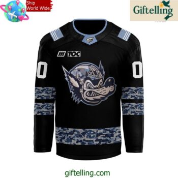 Huntsville Havoc Military Night Limited Hockey Jersey