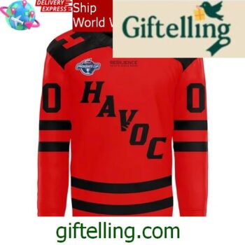 Huntsville Havoc Presidents Cup 2025 Hockey Jersey 2