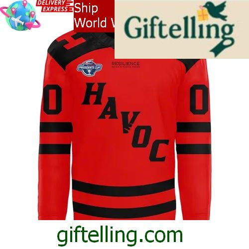 Huntsville Havoc Presidents Cup 2025 Hockey Jersey 2 Huntsville Havoc Presidents Cup 2025 Hockey Jersey 2