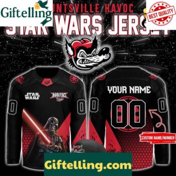 Huntsville Havoc x Star Wars Night 2025 Custom Hockey