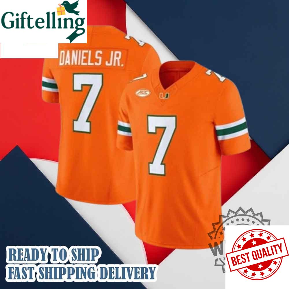 Hurricanes Daniels Jr 2025 Football Jersey