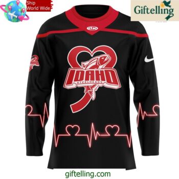 Idaho Steelheads Jayden DeLuca Foundation Special Jersey