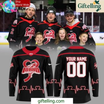 Idaho Steelheads Jayden DeLuca Foundation Special Jersey