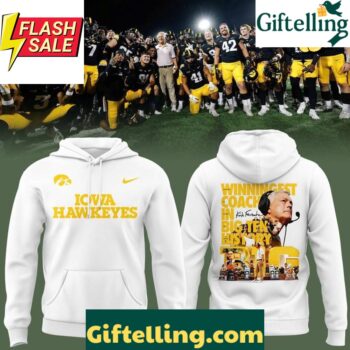 Iowa Hawkeyes Under the leadership of coach Kirk Ferentz Special Hoodie