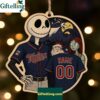 Jack Skellington Minnesota Twins Christmas Wooden Ornament 2025