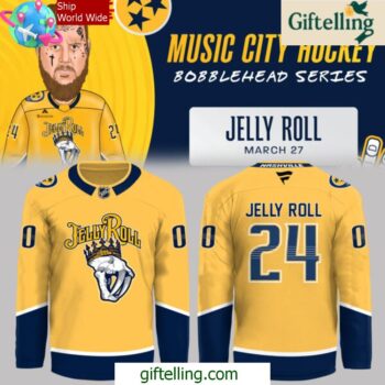 Jelly Roll Music City Hockey Limited Edition Jersey