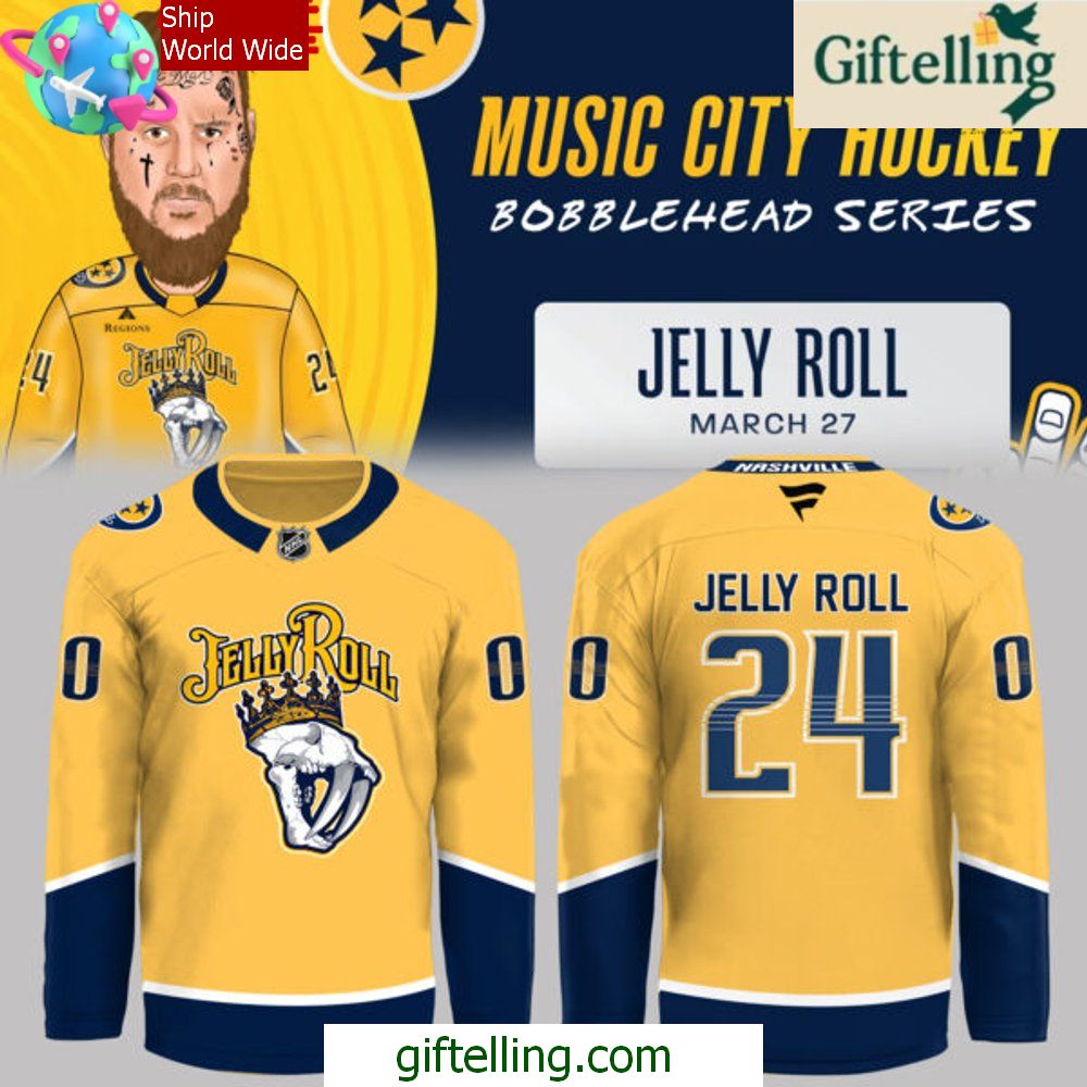 Jelly Roll Music City Hockey Limited Edition Jersey